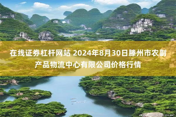 在线证劵杠杆网站 2024年8月30日滕州市农副产品物流中心有限公司价格行情